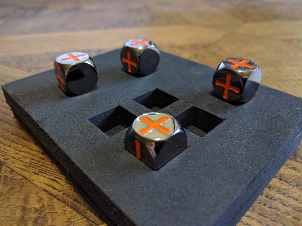 Norse Foundry Review Metal “FUDGE” Dice DropTheDie