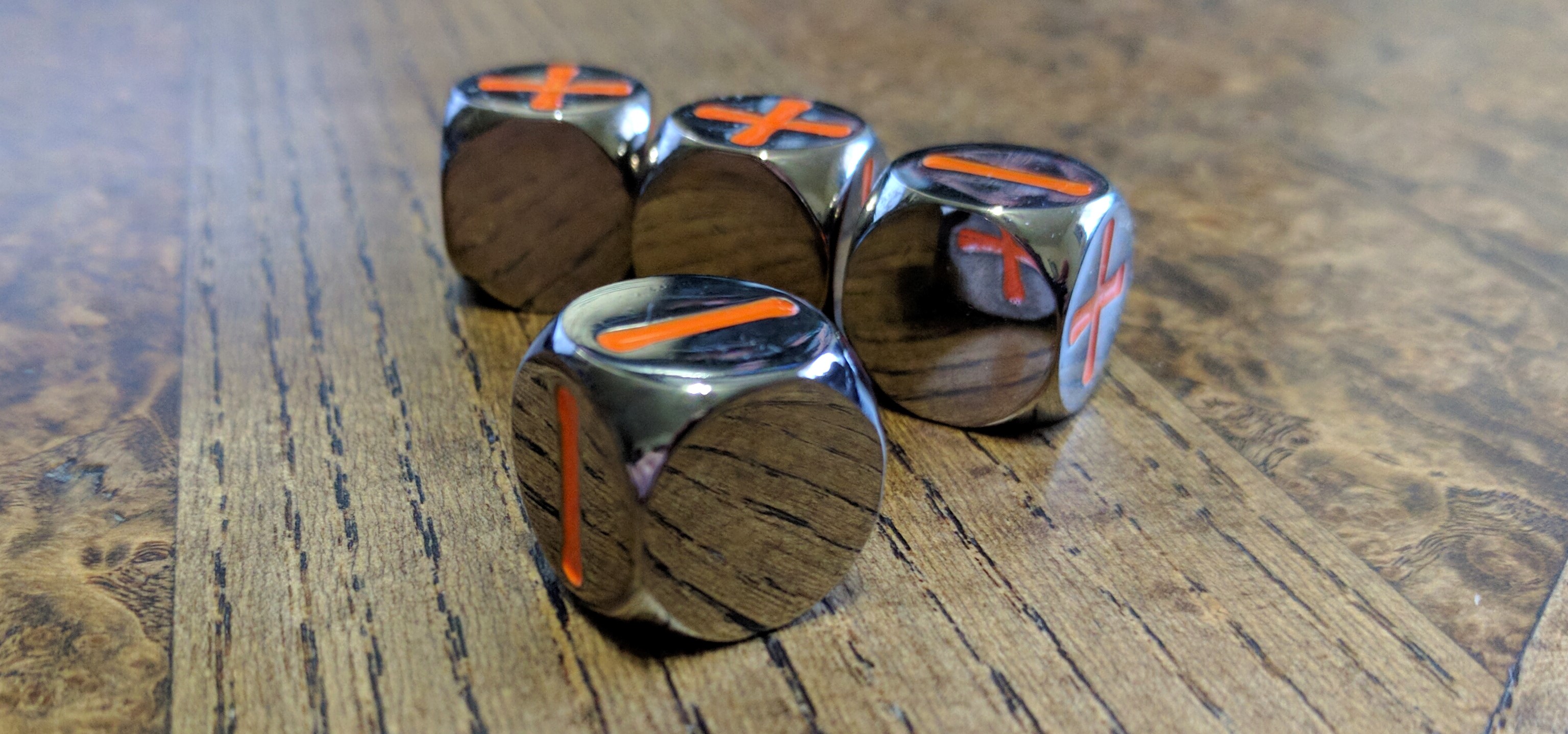 Norse Foundry Review Metal “FUDGE” Dice DropTheDie